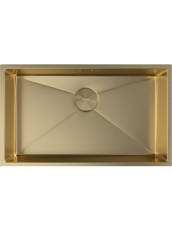 Кухонная мойка ZorG Zerox 74 U / IF PVD Gold