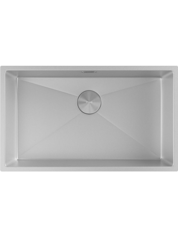 Кухонная мойка ZorG Zerox 74 U / IF Zurinox Steel