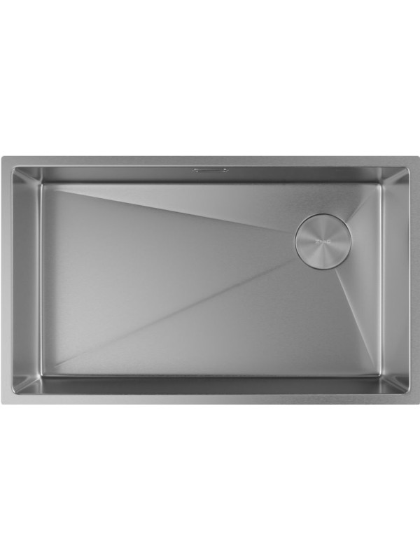Кухонная мойка ZorG Zerox 74 U / IF Side SF Steel