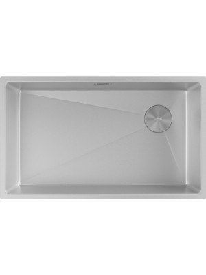 Кухонная мойка ZorG Zerox 74 U / IF Side SF Zurinox Steel