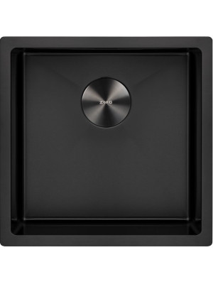 Кухонная мойка ZorG ZRN 4545 Premium PVD Gunblack