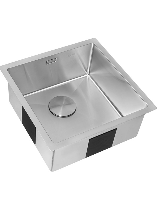 Кухонная мойка ZorG ZRN 4545 Premium PVD Satin сбоку