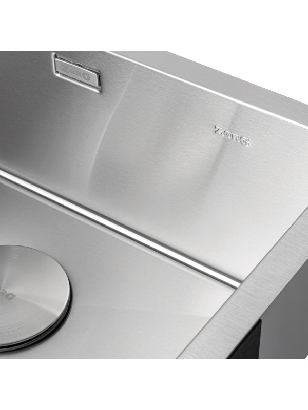 Кухонная мойка ZorG ZRN 4555 Premium PVD Satin покрытие