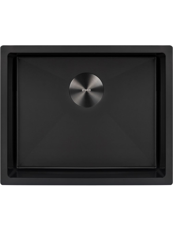 Кухонная мойка ZorG ZRN 4555 Premium PVD Gunblack