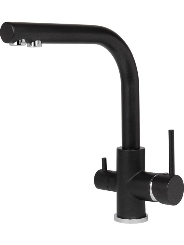 Смеситель Arfeka Akvaduo Premium Brass Black metallic