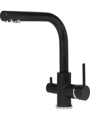 Смеситель Arfeka Akvaduo Premium Brass Black metallic