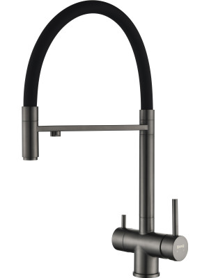 Смеситель Zorg Asgard Premium PVD Gunblack
