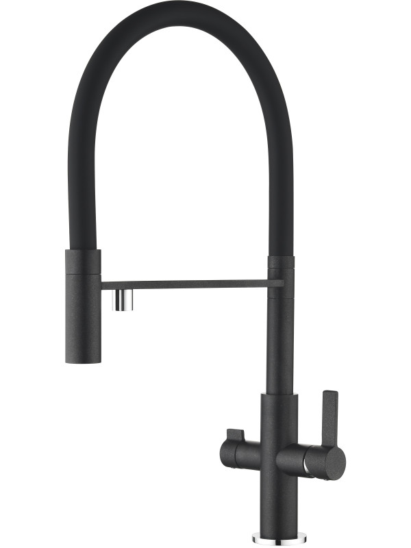 Смеситель Zorg Soifos Premium Brass Black metallic