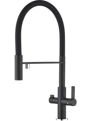 Смеситель Zorg Soifos Premium Brass Black metallic