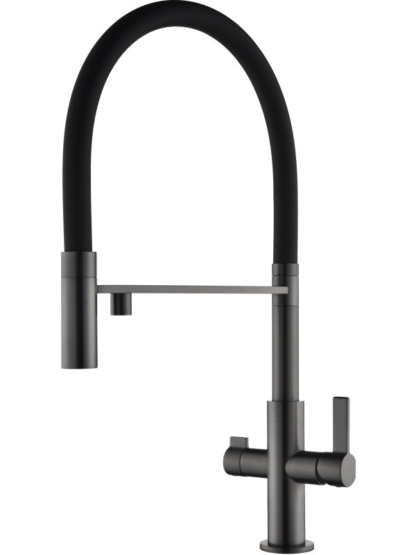 Смеситель Zorg Soifos Premium Brass PVD Gunblack