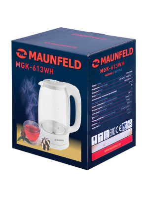 Электрочайник Maunfeld MGK-613WH коробка