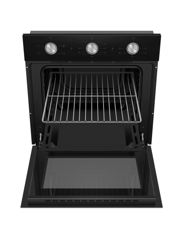 Электрический духовой шкаф Maunfeld AEOC6040B Black сверху