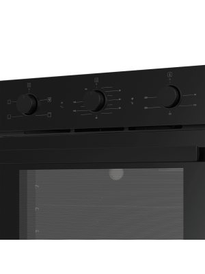 Электрический духовой шкаф Maunfeld AEOC6040B2 Black вблизи