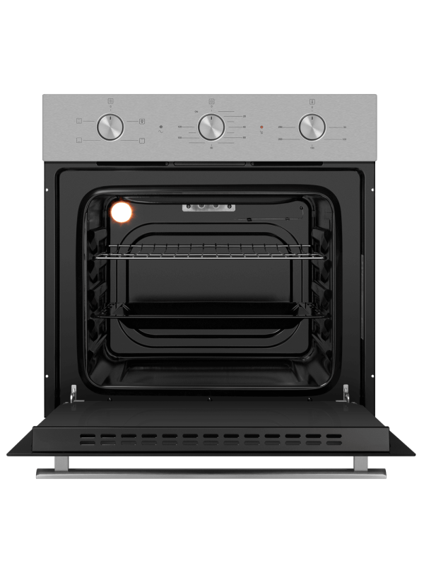 Электрический духовой шкаф Maunfeld AEOC6040S Inox спереди