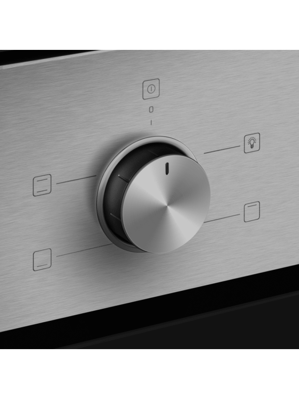 Электрический духовой шкаф Maunfeld AEOC6040S Inox утапливаемый регулятор