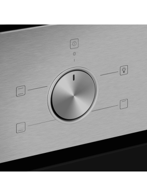 Электрический духовой шкаф Maunfeld AEOC6040S Inox утапливаемый регулятор