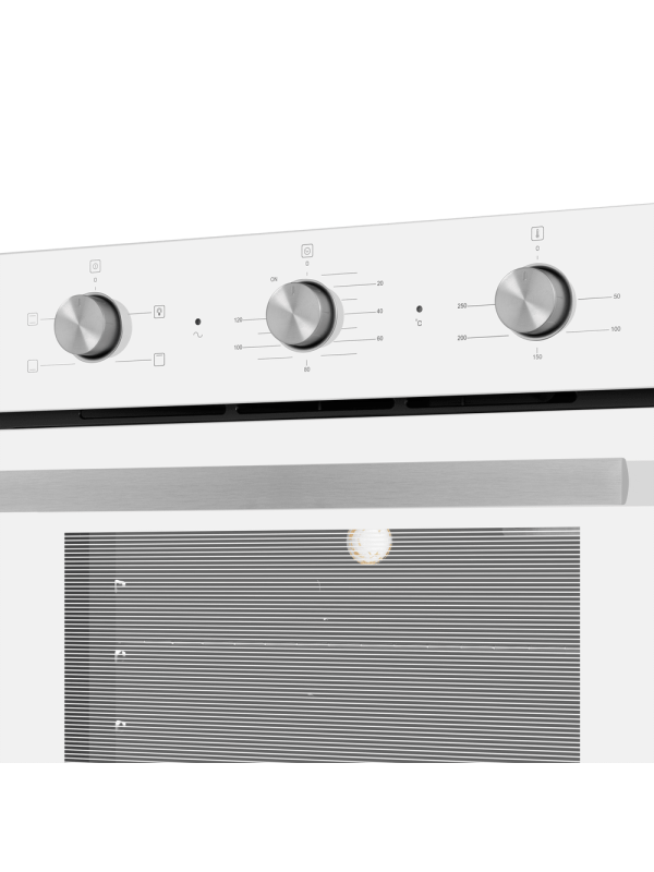 Электрический духовой шкаф Maunfeld AEOC6040W White вблизи