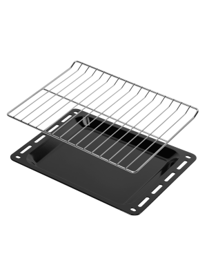 Электрический духовой шкаф Maunfeld AEOC6041B2 Black комплектация