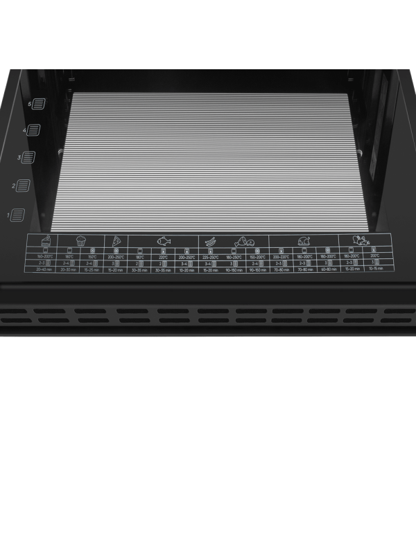 Электрический духовой шкаф Maunfeld AEOD60103B2 Black вблизи