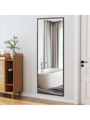 Зеркало AksHome Harmony 180х60 черный интерьер