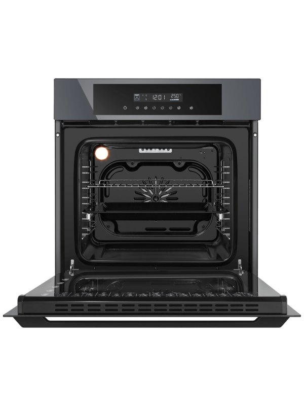 Электрический духовой шкаф Maunfeld AEOD60103G1 Graphite спереди