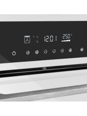 Электрический духовой шкаф Maunfeld AEOD60103W White сенсорное управление