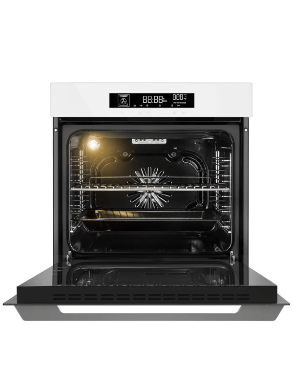 Электрический духовой шкаф Maunfeld AEOD60106W White спереди