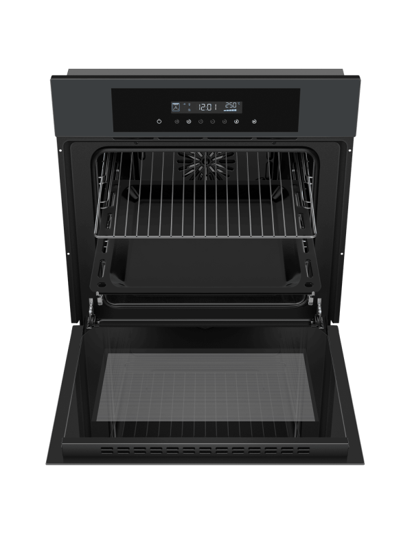 Электрический духовой шкаф Maunfeld AEOD6063G1 Graphite сверху