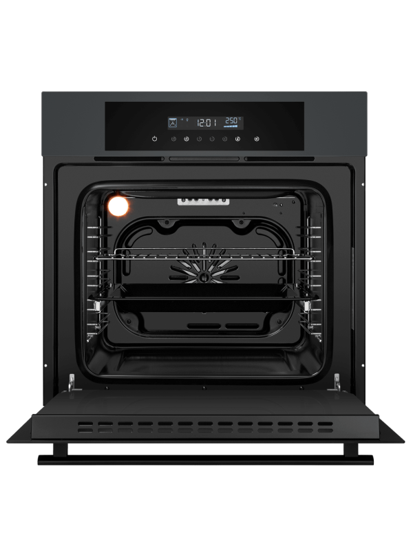 Электрический духовой шкаф Maunfeld AEOD6063G1 Graphite спереди