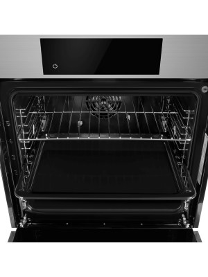 Электрический духовой шкаф Maunfeld AEOD76106S Inox изнутри