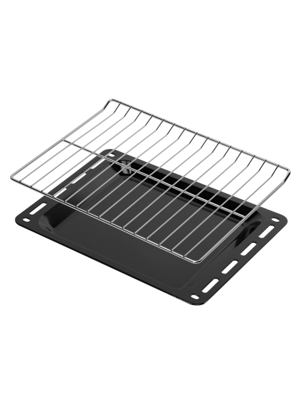 Электрический духовой шкаф Maunfeld AEOF6060B Black комплектация