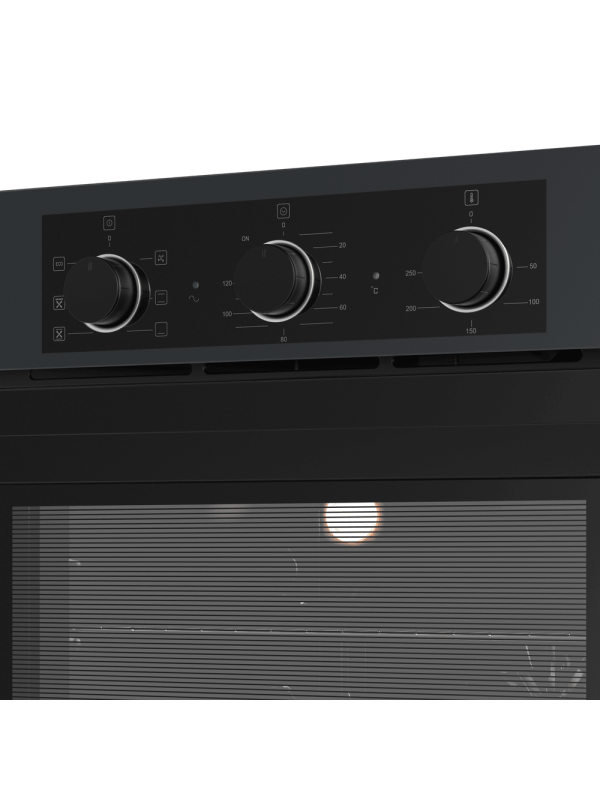 Электрический духовой шкаф Maunfeld AEOF6060G1 Graphite вблизи