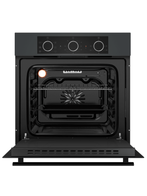 Электрический духовой шкаф Maunfeld AEOF6060G1 Graphite спереди