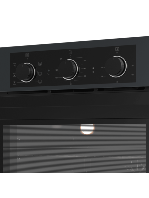 Электрический духовой шкаф Maunfeld AEOF6060G1 Graphite вблизи