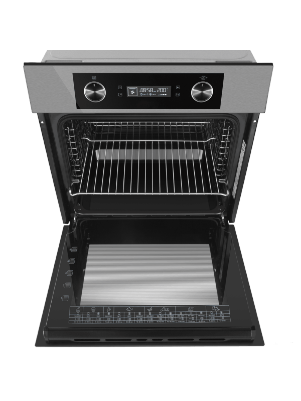 Электрический духовой шкаф Maunfeld AEOH60102S Inox сверху
