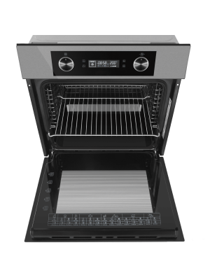 Электрический духовой шкаф Maunfeld AEOH60102S Inox сверху