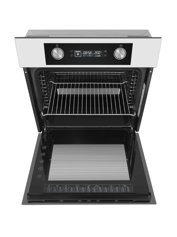 Электрический духовой шкаф Maunfeld AEOH60102W White сверху