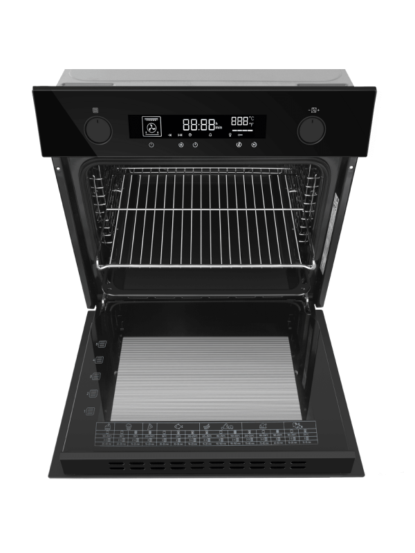 Электрический духовой шкаф Maunfeld AEOH60106B2 Black сверху