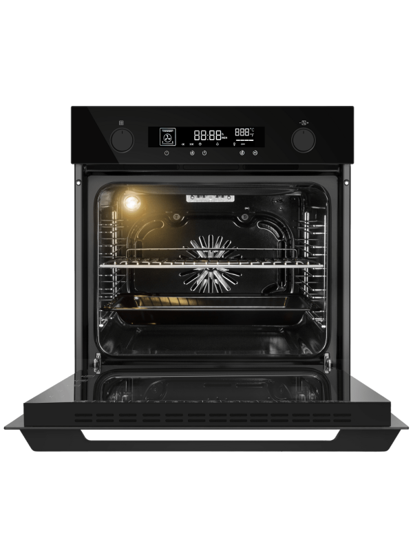 Электрический духовой шкаф Maunfeld AEOH60106B2 Black спереди