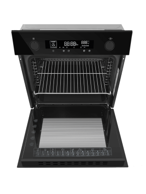 Электрический духовой шкаф Maunfeld AEOH60106B2 Black сверху