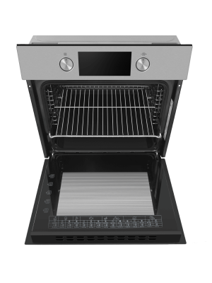 Электрический духовой шкаф Maunfeld AEOH60106S Inox сверху
