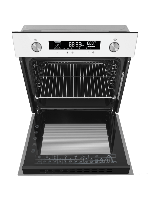Электрический духовой шкаф Maunfeld AEOH60106W White сверху