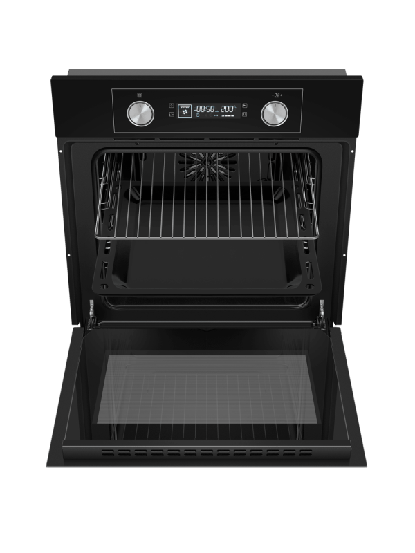 Электрический духовой шкаф Maunfeld AEOH6062B Black сверху