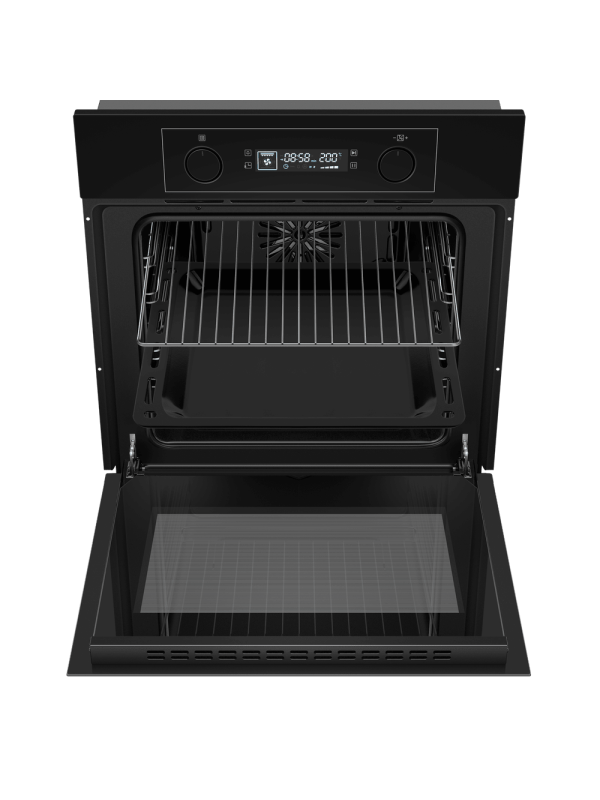 Электрический духовой шкаф Maunfeld AEOH6062B2 Black сверху