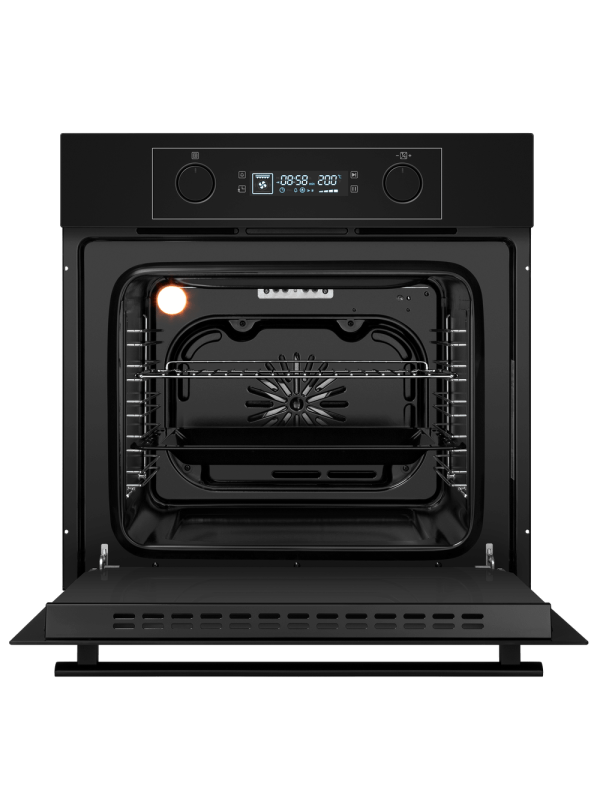 Электрический духовой шкаф Maunfeld AEOH6062B2 Black спереди