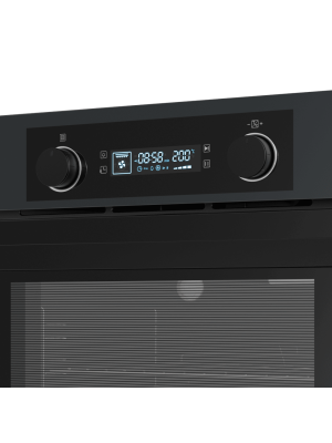 Электрический духовой шкаф Maunfeld AEOH6062G1 Graphite вблизи