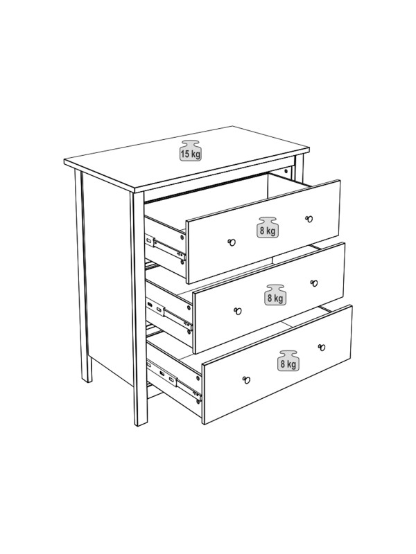 Комод Mio Tesoro Сага 92x100 темно-бирюзовый