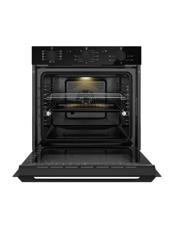 Электрический духовой шкаф Maunfeld AEOK7610B2 Black спереди