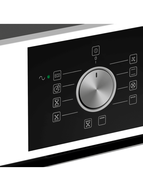 Электрический духовой шкаф Maunfeld AEOK7610W White утапливаемые регуляторы