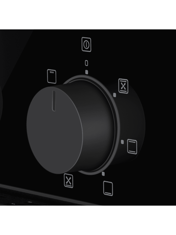 Электрический духовой шкаф Maunfeld EOEC516PB2 Black утапливаемые регуляторы